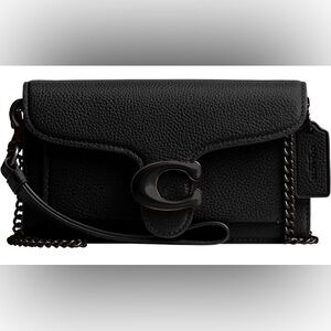 Coach Black Tabby Wristlet
